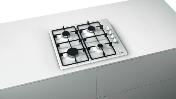 Bosch Serie 2 PBP6B2B60 Gas hob, 60 cm, White