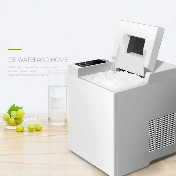 CHUNYU Electric Ice Maker Home Making Machine Countertop for Commercial Small Milk Tea Shop