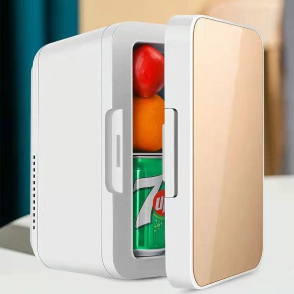 SDFGH Mini Refrigerator Car Refrigerator Mini car Home Small Refrigerator (Color : Wit, Size : 19.2 * 26.5 * 28.8cm)