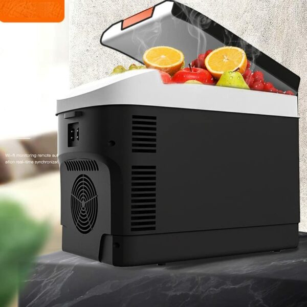 SDFGH Car Refrigerator Portable Freezer Fridge Heating & Cooling Refrigerator Mini Personal Fridge for Camping Outdoor Travel