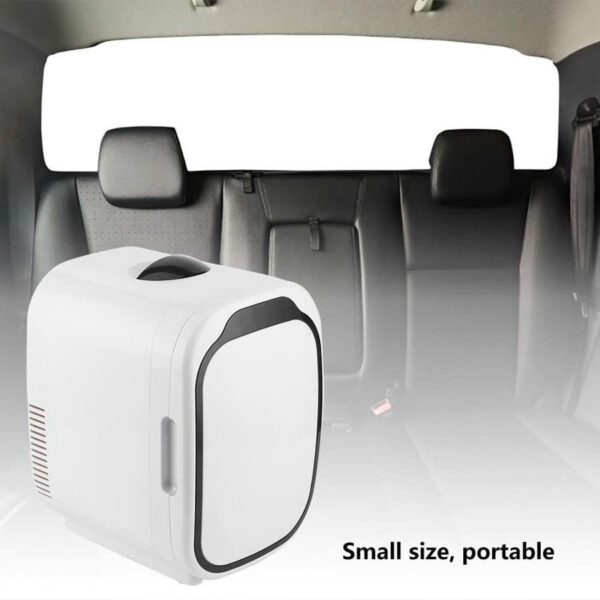 SDFGH 6L Mini Fridge Refrigerator Heating Cooling Box for Car Home Use Cigarette Lighter Electric Freezer