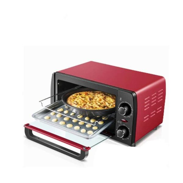 GRETD Automatic Mini Electric Oven Household Pizza Oven Meat Grill Bread Baking Machine Kitchen Appliances (Color : A, Size : 350 * 225 * 180mm)