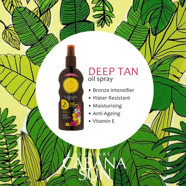 Cabana Sun CABANA Deep Tanning Oil Spray SPF2 - 200 ml