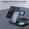 3-in-1 Wireless Charging Station - Foldable, Universal Compatibility, Fast Charging - For Apple