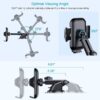 Car Phone Holder Rotatable Universal Mobile Phone Mount Dashboard Windscreen